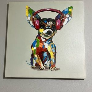Chiwawa dog painting